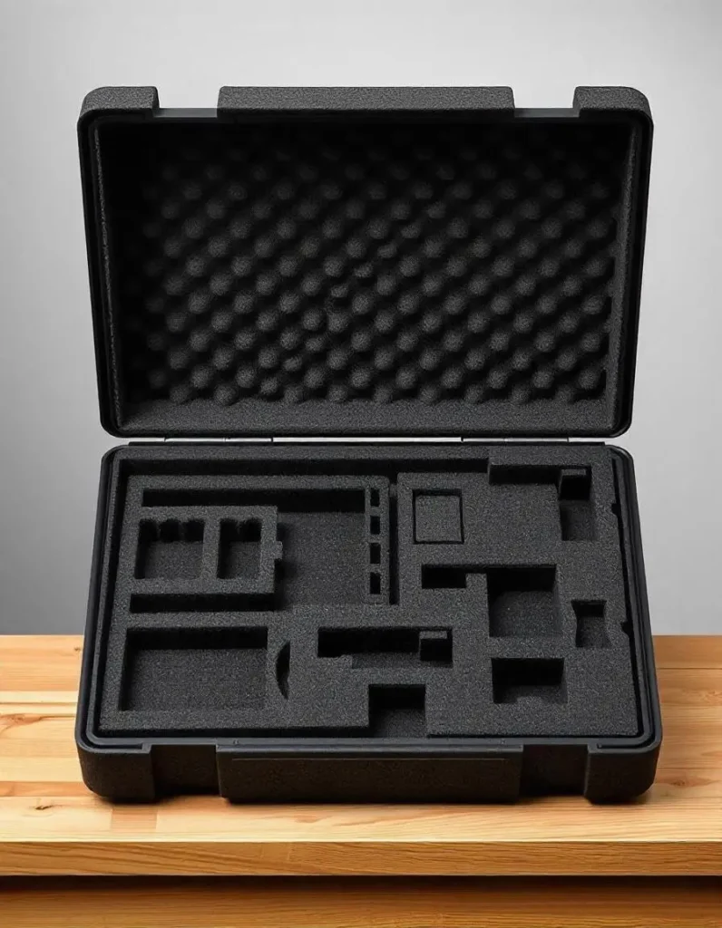 Customized foam inserts for cases.