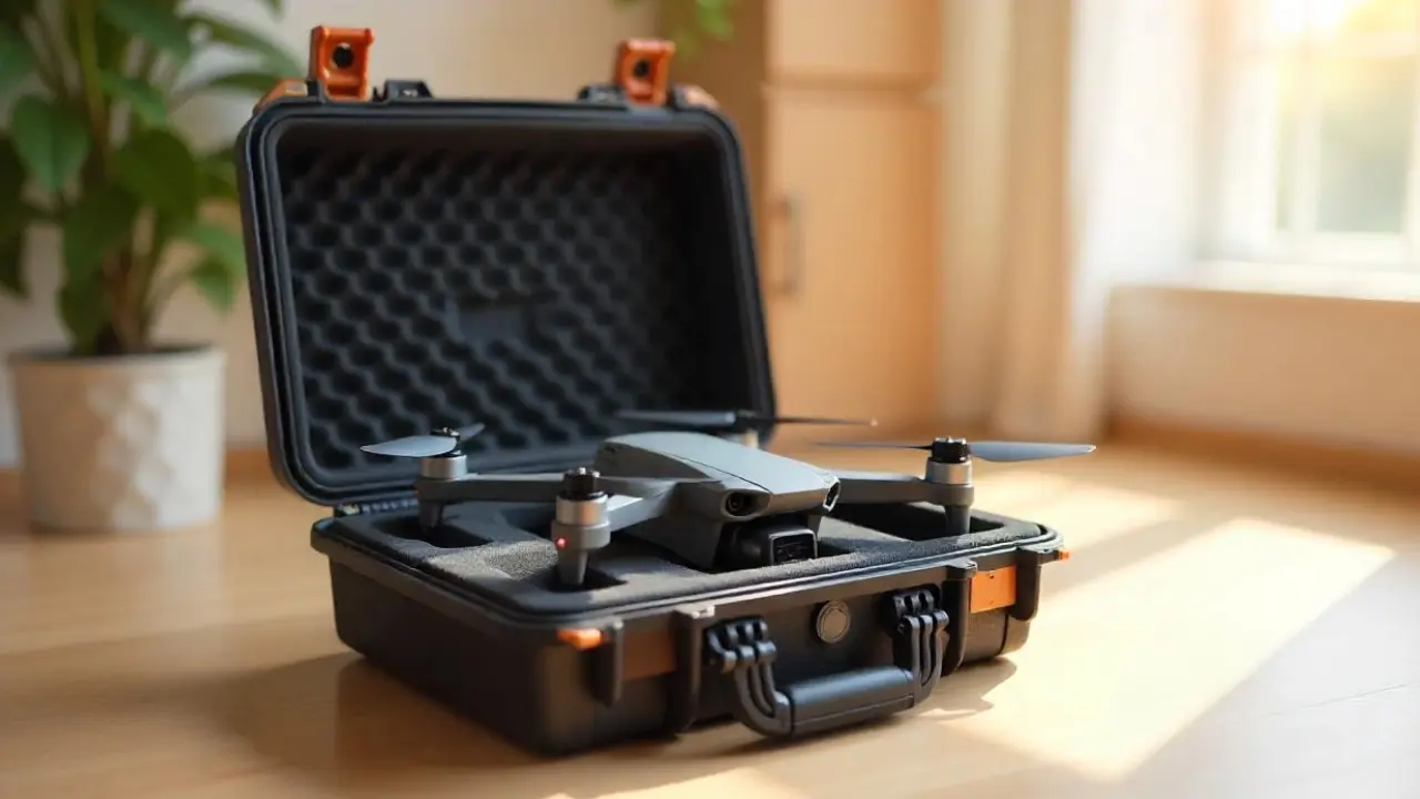 Custom designed foam inserts for drones
