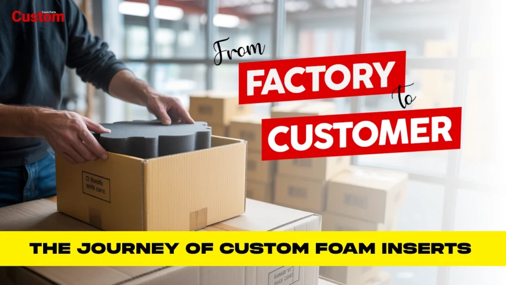 From factory to customer foam inserts