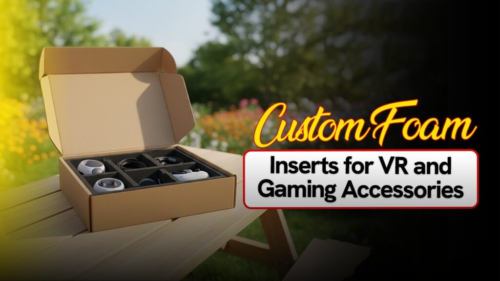 Custom Foam Inserts for VR and Gaming Accessories