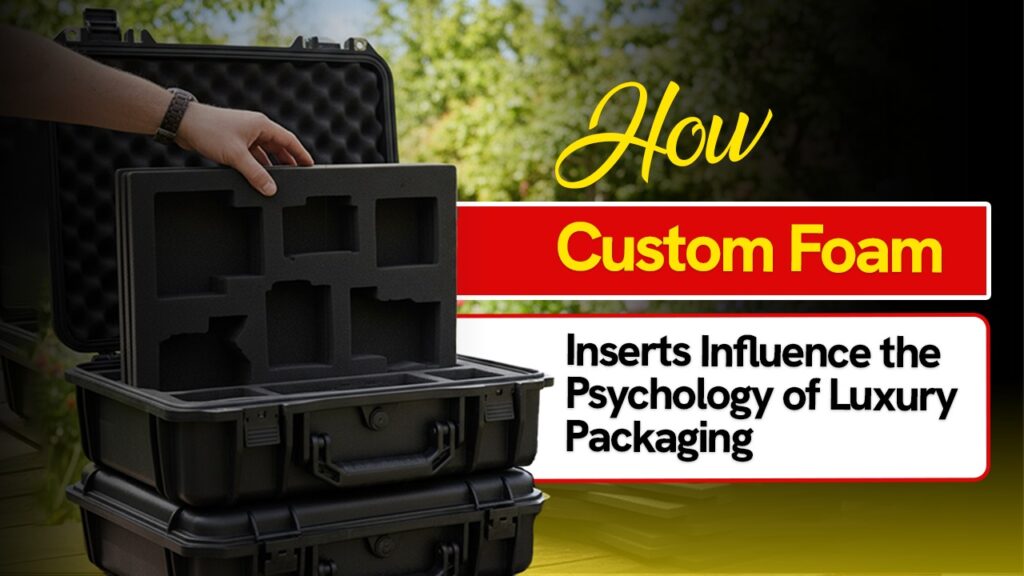 How Custom Foam Inserts Influence the Psychology of Luxury Packaging