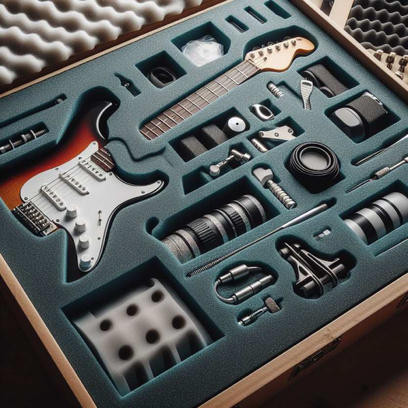 Custom Foam Inserts for Musical Instruments Packaging